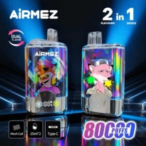 Airmez Fox 2-in-1 80000 Puffs 80000 wholesale vape