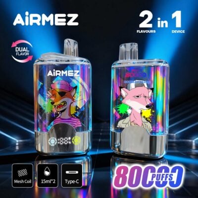 Airmez Fox 2-in-1 80000 Puffs 80000 wholesale vape