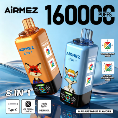 Airmez Fox 8-in-1 160000 Puffs 160000 wholesale vape