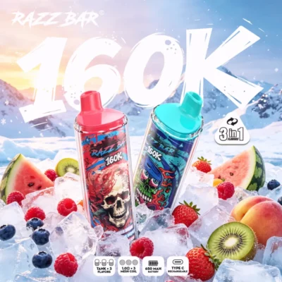 Razz Bar 160000 Puffs 160000 wholesale vape