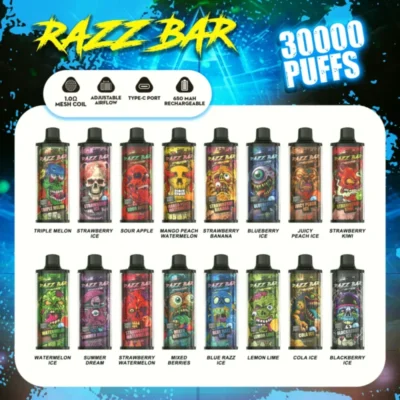 Razz Bar 30000 Puffs 30000 wholesale vape