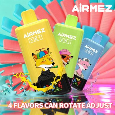 Airmez Fox 4-in-1 120000 Puffs (120K) — 120,000 puffs, Einweg-Vape, Großhandel aus dem estvape EU-Lager, MOQ 10 Stk., Produktansicht 2