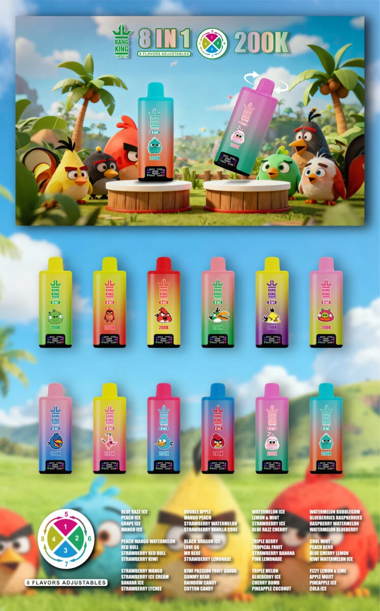 Bang King 200000 Puffs (200K) — 200,000 puffs, Einweg-Vape, Großhandel aus dem estvape EU-Lager, MOQ 10 Stk., Produktansicht 5