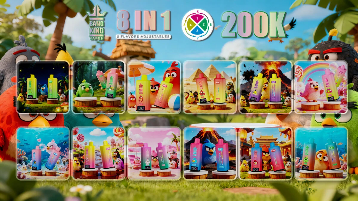 Bang King 200000 Puffs (200K) — 200,000 puffs, Einweg-Vape, Großhandel aus dem estvape EU-Lager, MOQ 10 Stk., Produktansicht 6