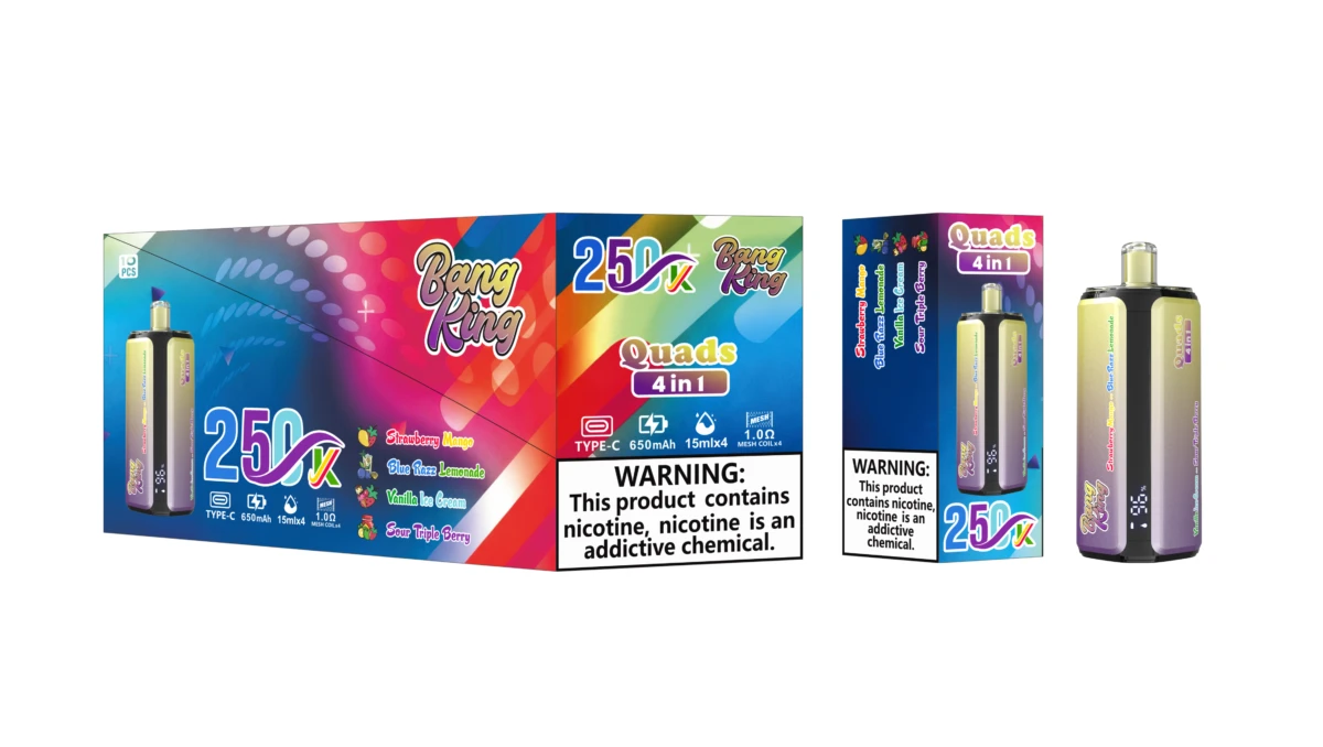 Bang King 250000 Puffs (250K) — 250,000 puffs, Einweg-Vape, Großhandel aus dem estvape EU-Lager, MOQ 10 Stk., Produktansicht 5