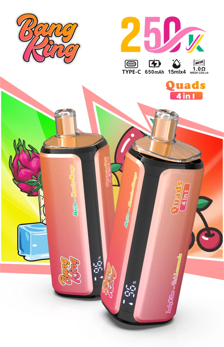 Bang King 250000 Puffs (250K) — 250,000 puffs, Einweg-Vape, Großhandel aus dem estvape EU-Lager, MOQ 10 Stk., Produktansicht 7