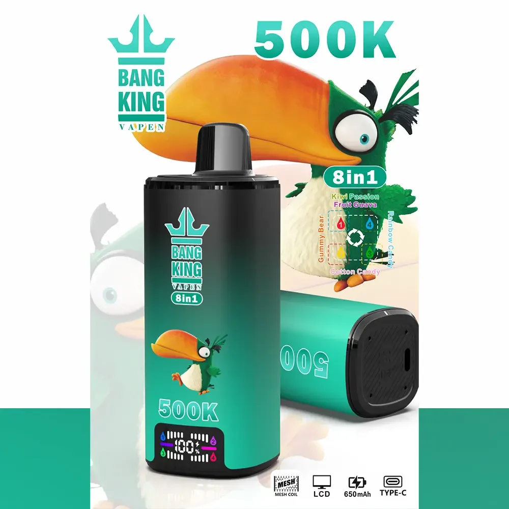 Bang King 500000 Puffs (500K) — 500,000 puffs, Einweg-Vape, Großhandel aus dem estvape EU-Lager, MOQ 10 Stk., Produktansicht 7