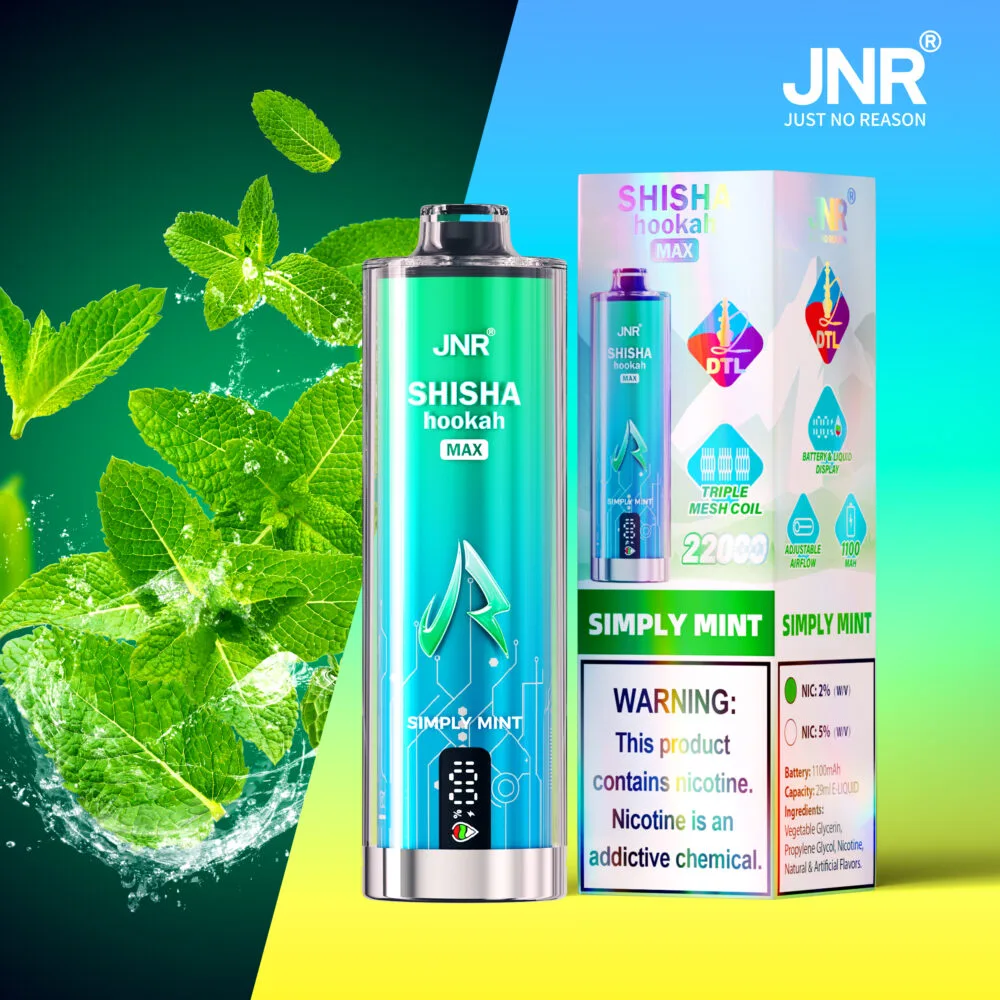 JNR Shisha Hookah Max 22000 Puffs – Vape 22000 wholesale vape