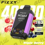 Use 40k Fizzy Nova Plus 40000 Puffs Vape LCD Screen EU Warehouse 40000 wholesale vape