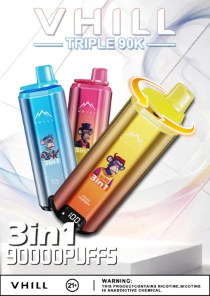 VHILL TRIPLE 90K 90000 Puffs 90000 wholesale vape