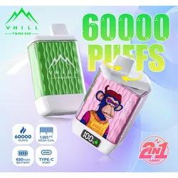 VHILL TWINS 60K 60000 Puffs 60000 wholesale vape