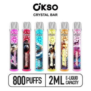 OKSO Crystal Bar 800 CRY – main product photo, estvape EU wholesale