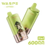 Waspe Triple 60000 Puffs (60K) — 60,000 puffs, vape descartável, grosso a partir do armazém UE da estvape, MOQ 10 un.
