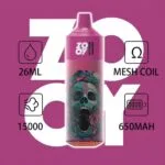 ZOOY King 15000 Puffs (15K) — 15,000 puffs, vapeador desechable, venta al por mayor desde el almacén UE de estvape, MOQ 10 uds.