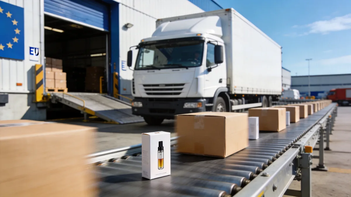 Magazzino UE Vape Shipping: 3–5 giorni lavorativi