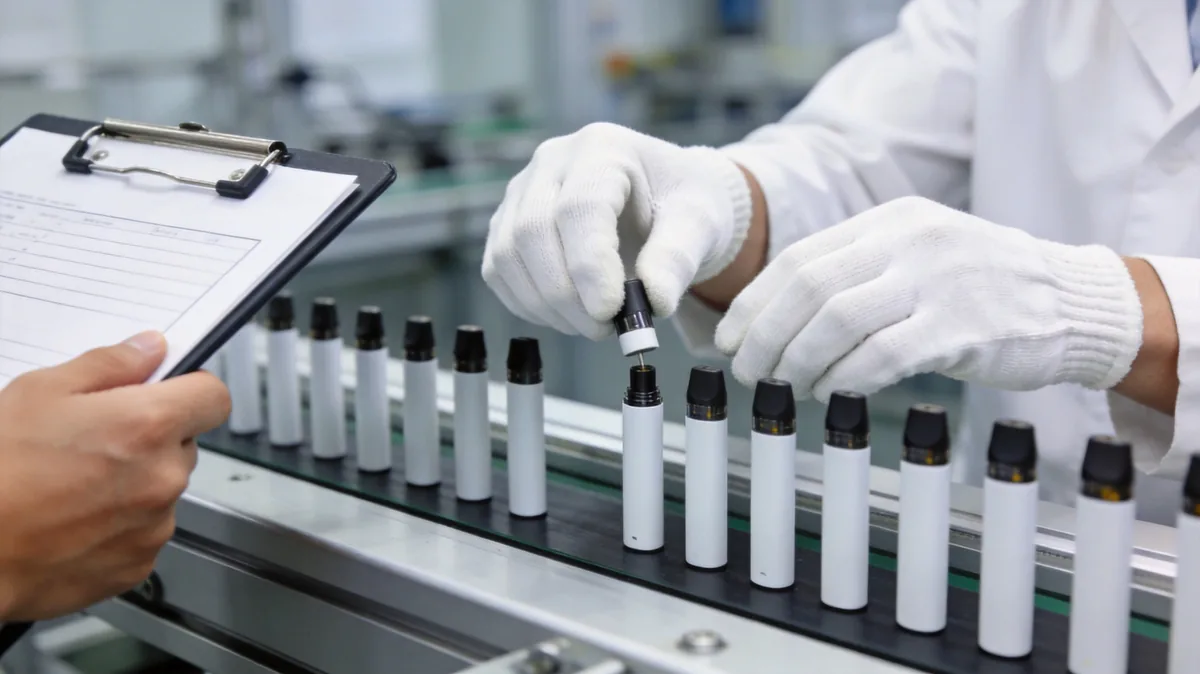 How to Evaluate a Disposable Vape Manufacturer